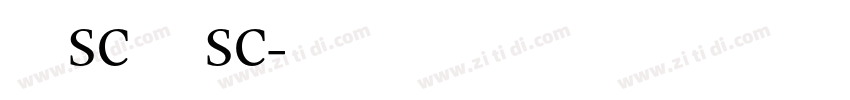 小賴字體SC小赖字体 SC字体转换